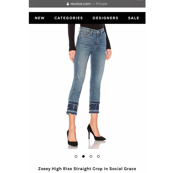 HUDSON high-rise Zoeey jean- straight cropped - Picture 3 of 16